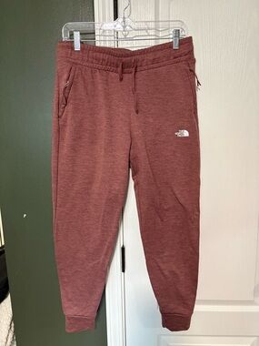 Red Northface Athletic Sweatpants Workout Pants Medium